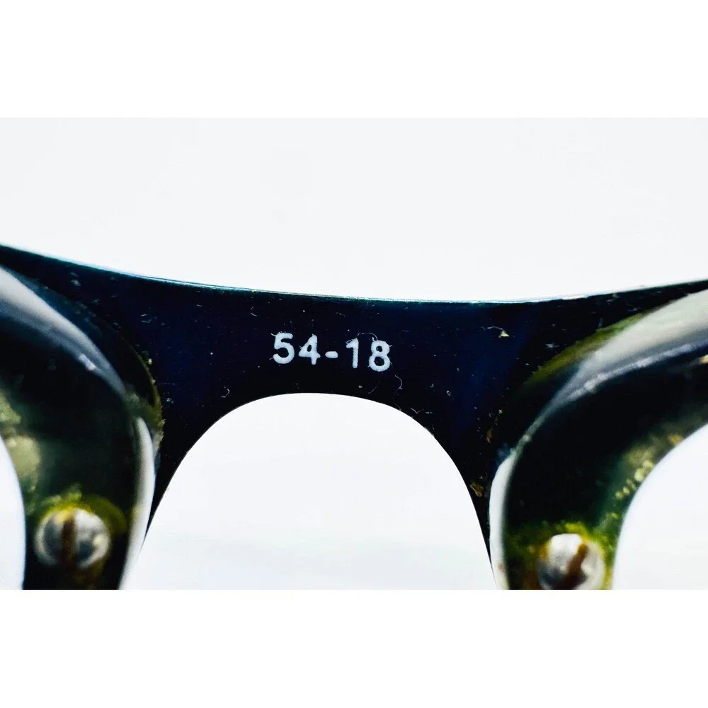 Blue Moon Eyeglass Frames Mens Navy Blue BM 8000 Rectangular 54-18-145